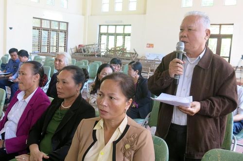 Giải quyết ý kiến, kiến nghị của người dân