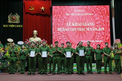 Học viện CSND khai giảng hệ đào tạo thạc sĩ năm 2019