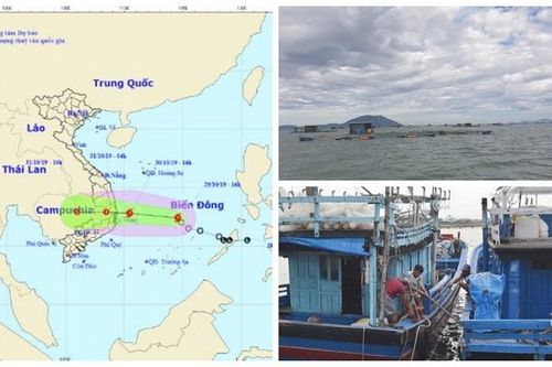 Diễn biến mới nhất bão số 5, các tỉnh Nam Trung Bộ cấm biển, cho học sinh nghỉ học