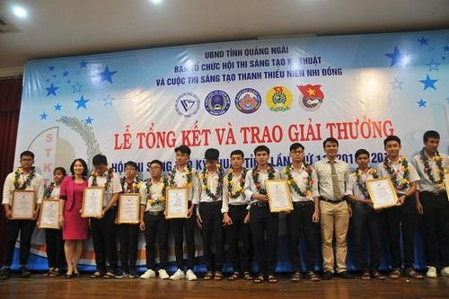 Robot cứu hỏa đạt giải nhì sáng tạo thanh thiếu niên nhi đồng toàn quốc