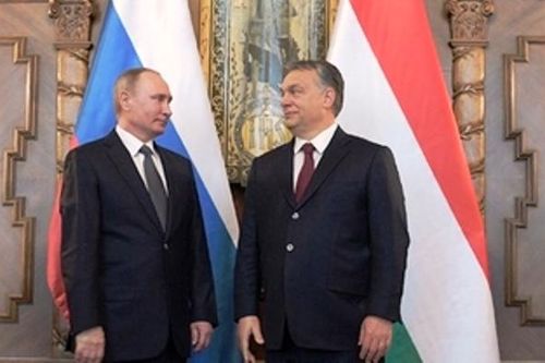 Tổng thống Nga Vladimir Putin thăm Hungary