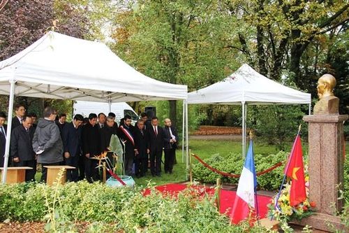 Chủ tịch Hồ Chí Minh luôn ở trong trái tim của người dân TP Montreuil