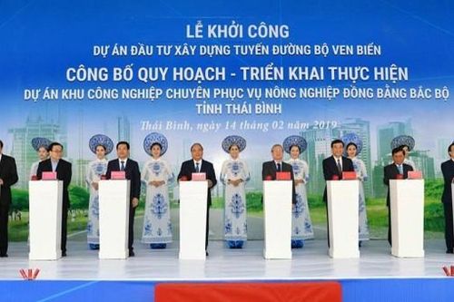 Thái Bình đẩy nhanh xây dựng đường bộ ven biển kết nối Hà Nội – Hải Phòng – Quảng Ninh