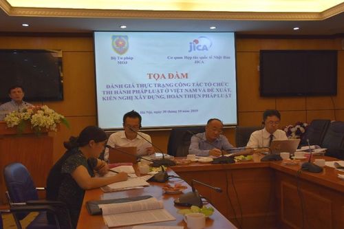 Nghiên cứu xây dựng Luật Tổ chức thi hành pháp luật trong năm 2020