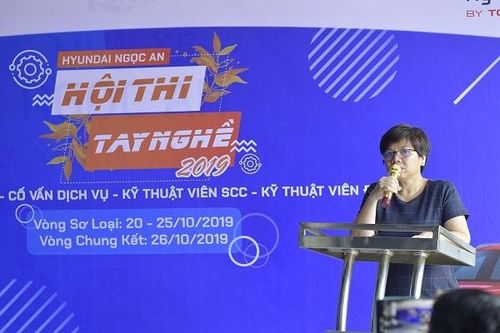 Sôi động hội thi tay nghề Hyundai Ngọc An 2019