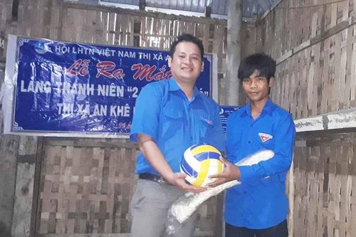An Khê: Ra mắt Làng thanh niên '2 không, 2 có'
