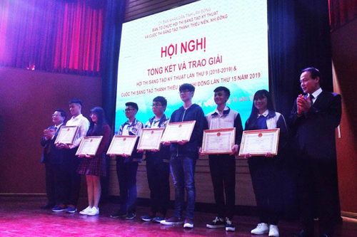 Trao giải thưởng cho 57 giải pháp sáng tạo khoa học kỹ thuật