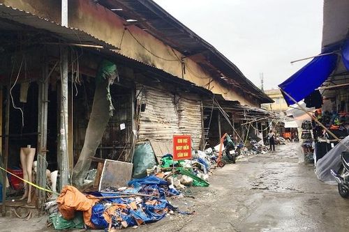 Sớm khắc phục hậu quả vụ cháy chợ Tó