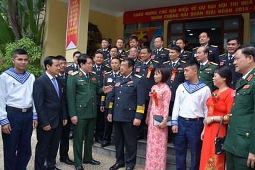 Đại tướng Lương Cường dự và chỉ đạo Đại hội Thi đua Quyết thắng Quân chủng Hải quân
