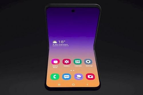 Samsung công bố nguyên mẫu smartphone màn hình gập vỏ sò