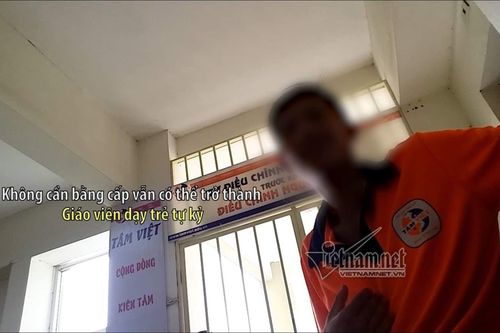 Bán hàng tạp hóa vẫn trúng tuyển giáo viên ở Tâm Việt