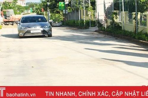 Bí quyết giúp Thạch Hà dẫn đầu toàn tỉnh về làm đường giao thông nông thôn