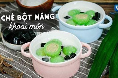 Clip: Bật mí bí quyết làm chè bột năng khoai môn thơm ngon, béo ngậy