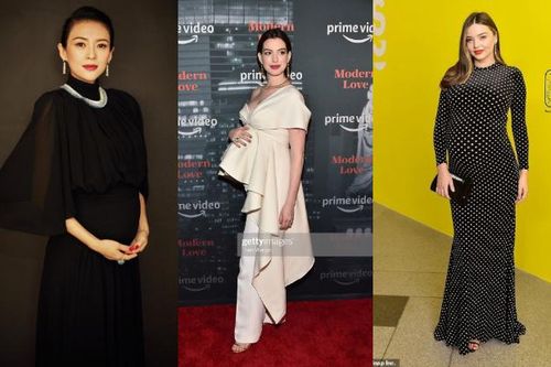 Thời trang bầu bí đáng ngưỡng mộ của Chương Tử Di, Anne Hathaway, Miranda Kerr
