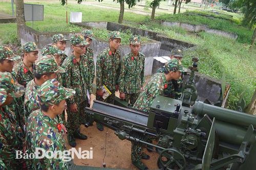 Tô thắm truyền thống Đoàn Pháo binh Biên Hòa
