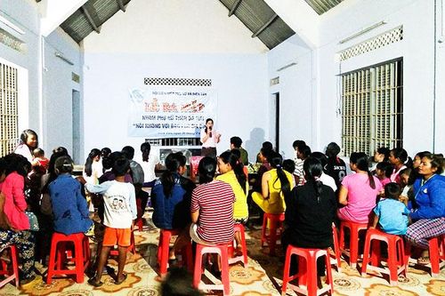 Phụ nữ thôn Đá Mài: Giúp nhau phòng, chống bạo lực gia đình