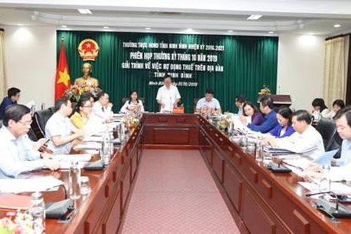 Thường trực HĐND tỉnh tổ chức phiên giải trình về việc nợ đọng thuế trên địa bàn tỉnh
