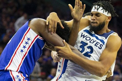 Hai ngôi sao bóng rổ đánh nhau ở giải NBA