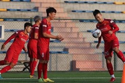 U.22 Việt Nam luyện công