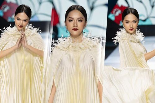 Vừa tung MV #ADODDA 3, Hương Giang tiếp tục 'gây sốt' với màn diễn Vedette catwalk đầy quyền lực