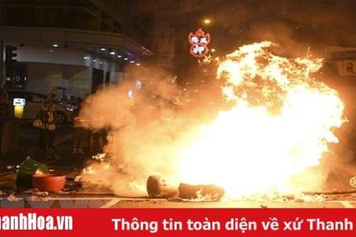Chính quyền Hong Kong lên án mạnh mẽ các đối tượng biểu tình quá khích