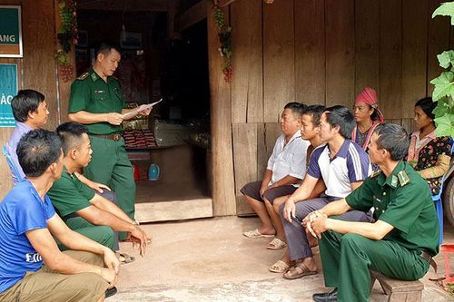 Xây dựng thế trận biên phòng toàn dân vững mạnh