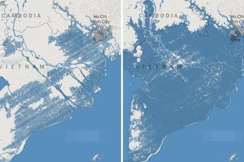 Năm 2050: Hầu hết diện tích TP.HCM và ĐBSCL và có thể 'bị chìm'