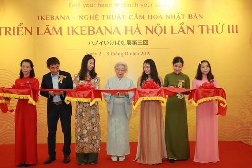 Triển lãm nghệ thuật cắm hoa Ikebana lần 3: Bảo vệ môi trường, tôn vinh nghề thủ công truyền thống