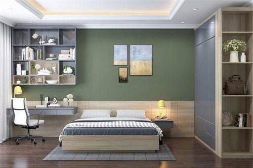Phòng ngủ màu xanh sẽ mang đến nguồn năng lượng tích cực cho cuộc sống của bạn