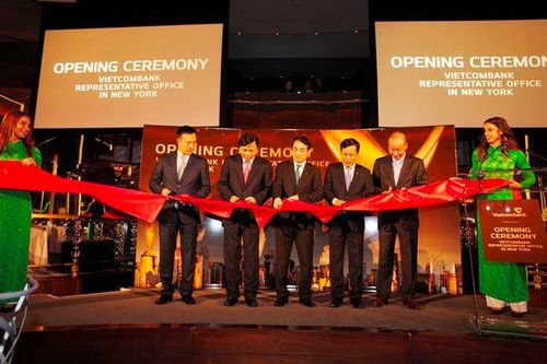 Vietcombank chính thức khai trương Văn phòng đại diện tại Mỹ