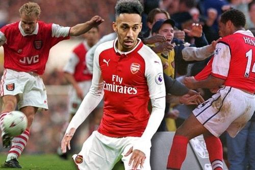 Aubameyang vượt thành tích của Henry, Bergkamp tại Arsenal