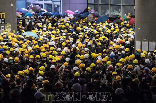 Chính quyền Hong Kong (Trung Quốc) lên án hành động phá hoại trật tự công cộng