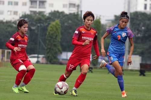 Tuyển nữ Việt Nam thắng đậm nữ Ấn Độ trước SEA Games 30