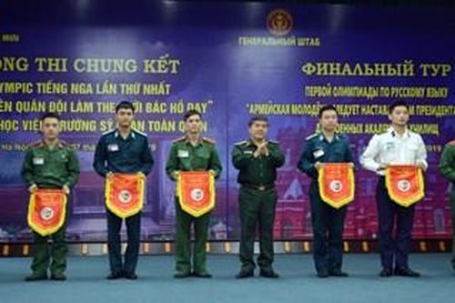 Khai mạc Hội thi Olympic tiếng Nga các học viện, trường quân đội lần thứ nhất