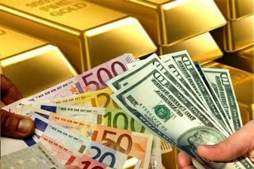 Đầu tuần, giá vàng và USD đồng loạt giảm