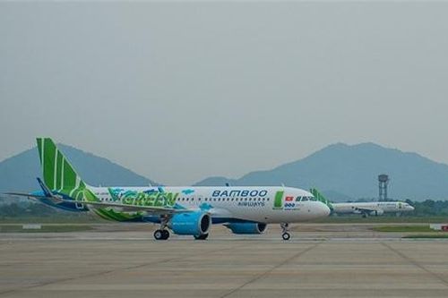 Máy bay mới của Bamboo Airways mang biểu tượng 'Fly Green'