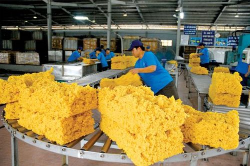 10 tháng, xuất khẩu cao su đã vượt mốc 1 tỷ USD