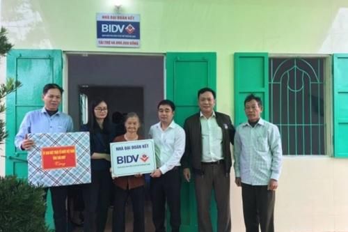 BIDV tặng nhà ở cho người nghèo