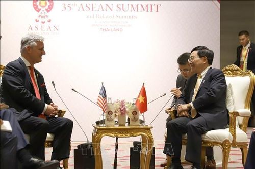 Mỹ đánh giá cao lập trường nhất quán của Việt Nam về Biển Đông