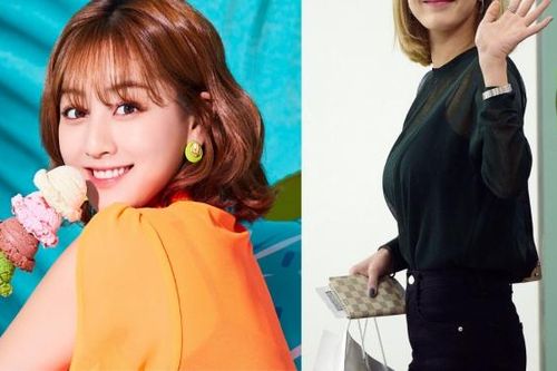Fan 'chết ngất' trước Jihyo Twice, lần đầu nhuộm tóc vàng quá hoàn hảo
