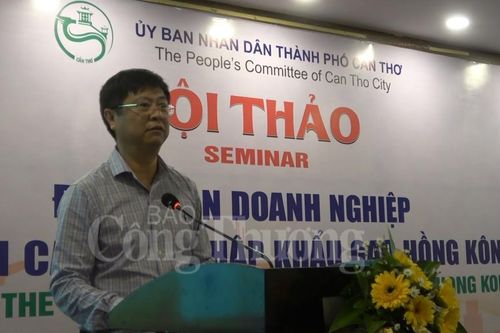 Cần Thơ đẩy mạnh kết nối giao thương xuất khẩu gạo với Hồng Kông