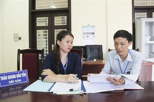 Chú trọng công tác tiếp công dân và tiếp nhận, xử lí đơn thư khiếu nại, tố cáo