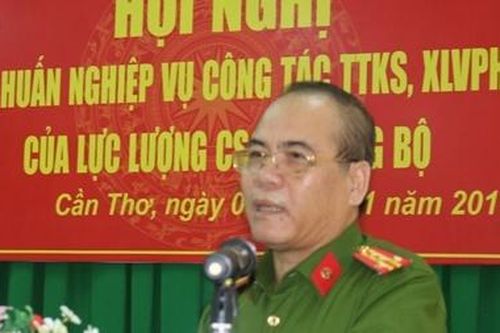 CSGT Cần Thơ tập huấn nghiệp vụ