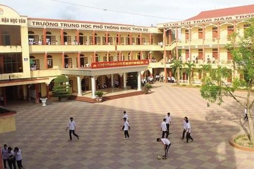 Trường THPT Khúc Thừa Dụ: Vươn mình khẳng định vị thế