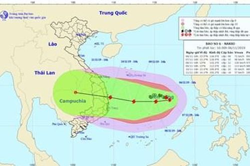 Thông báo cho 47.330 phương tiện với 243.063 người biết thông tin về bão số 6