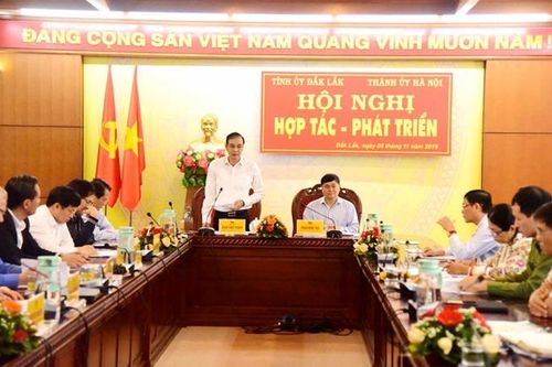 Hà Nội và Đăk Lăk: Thúc đẩy hợp tác nhiều lĩnh vực