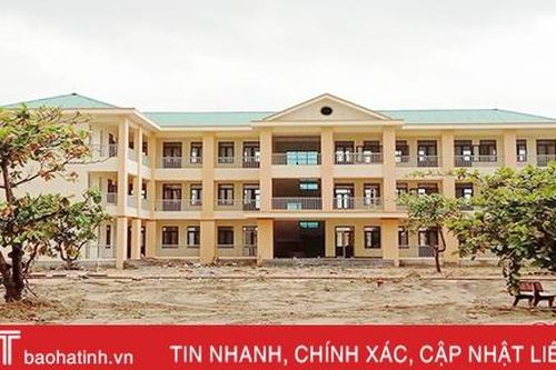 Gần 63 tỷ đồng 'thay áo', Lộc Hà phấn đấu 100% trường đạt chuẩn quốc gia vào năm 2020
