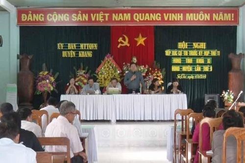 Đại biểu HĐND tỉnh Gia Lai tiếp xúc cử tri huyện Kbang
