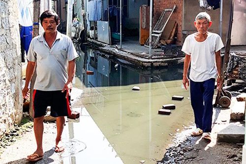 Thị trấn Diên Khánh: Nhiều điểm tù đọng nước