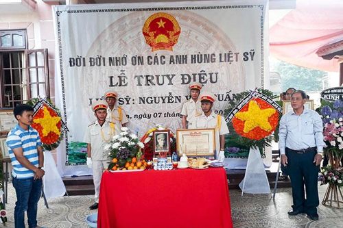 Lâm Hà: Đón nhận và truy điệu một hài cốt liệt sĩ